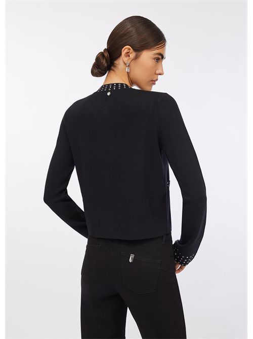 Jacket woman black LIU JO | MF5044MS49I/22222